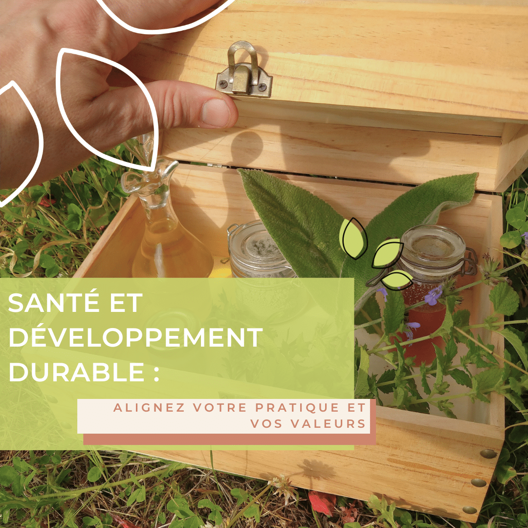 Santé et développement durable : alignez votre pratique et vos valeurs